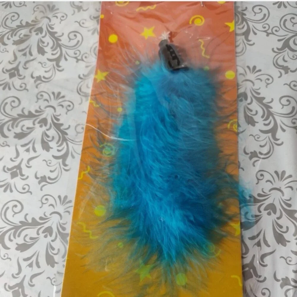 Lot of 3 Lazy Pet Interactive Tail Tease Cat Toy Green, Blue, & Yellow C12